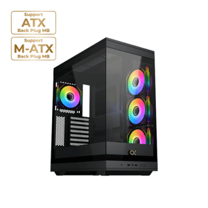 كيس XIGMATEK Meta Mid-Tower Black