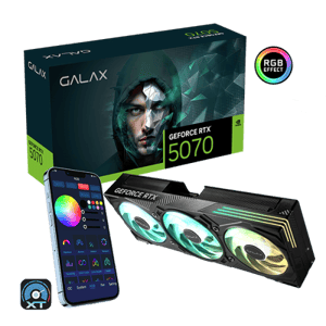 كارت شاشة Galax EX Gamer GeForce RTX 5070 12GB GDDR7 1-Click OC