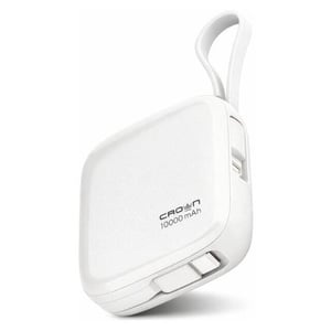 باور بانك Crown CMPF-10 10000mAh 20W أبيض