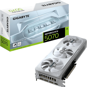 Gigabyte Eagle GeForce RTX 5070 12GB GDDR7 OC ICE White
