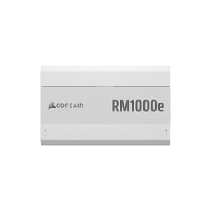 باور سبلاي Corsair RM1000E 1000W 80+ Gold Fully Modular أبيض