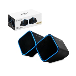 سبيكر Havit HV-SK473 2.0 قناة 6W USB أزرق