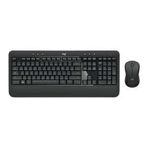 كيبورد Logitech MK540 Full-Size لاسلكي أسود