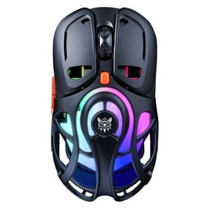 ماوس Onikuma DM02 12800 DPI لاسلكي RGB أسود