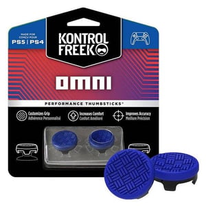 KontrolFreek Omni Performance Thumbsticks for PS4 & PS5 Blue