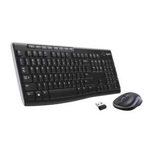 كيبورد Logitech MK270 Full-Size لاسلكي مع ماوس