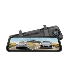 AZDOME 4K 9.66″ Touch Screen GPS Dashcam (2 Camera)