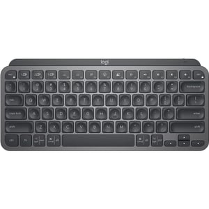 كيبورد Logitech MX Keys Mini 75% لاسلكي بلوتوث بإضاءة خلفية رمادي