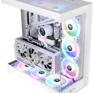 Thermaltake CTE E550 TG Mid-Tower ATX Case Snow White