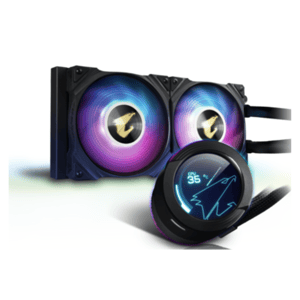 مبرد Gigabyte AORUS Waterforce X 240mm AIO سائل ARGB أسود