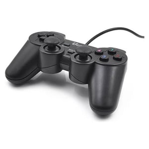 جويستيك UCom Dual Shock سلكي أسود