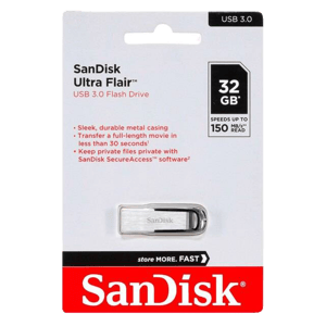 SanDisk Ultra Flair 32GB USB 3.0 Flash Drive