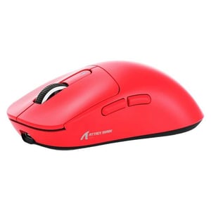 ماوس Attack Shark X3 Pro 26000 DPI لاسلكي ثلاثي الأوضاع أحمر