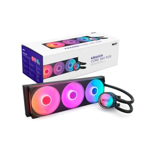 مبرد NZXT Kraken Core 360mm AIO سائل أسود