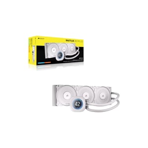 مبرد Corsair Nautilus RS 360mm AIO LCD White