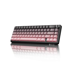 كيبورد Attack Shark X66 60% Blackberry Linear Tri-Mode RGB أسود