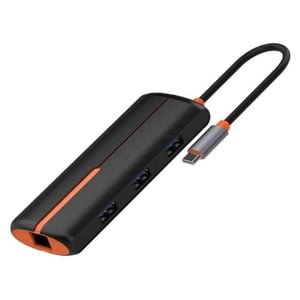 محول USB LDNIO DS-25H 5-Port USB 3.0 مع USB-C إلى HDMI 100W