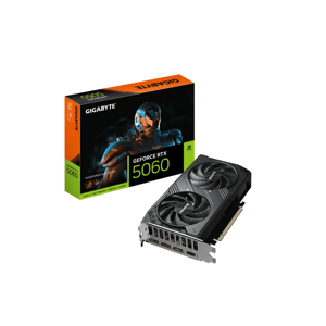 كارت شاشة Gigabyte GeForce RTX 5060 8GB GDDR7 Windforce OC Edition