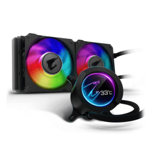 مبرد Gigabyte AORUS AIO سائل 240mm RGB أسود
