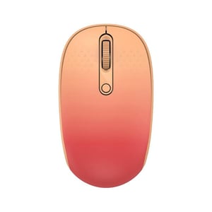 Fude E370 Office Mouse 2400 DPI Wireless Red-Yellow