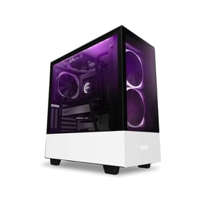 كيس NZXT H510 Elite Mid-Tower ATX Mini-ITX أبيض