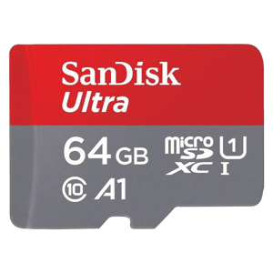 SanDisk Ultra 64GB MicroSDXC A1 Memory Card