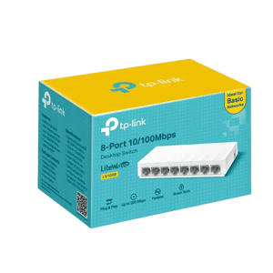 سويتش TP-Link LiteWave LS1008 8-Port 1Gbps غير مُدار أبيض