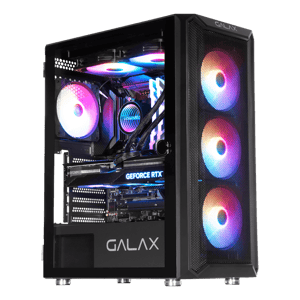 Galax Revolution-06 Mid-Tower ATX Case White Tempered Glass ARGB