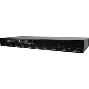 محول Rextron VKSM-K618 10-Port True 4K HDMI Splitter مع استخراج الصوت