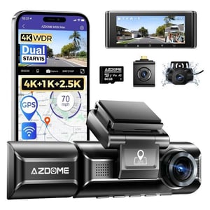 AZDOME M550 Max 3-Channel 4K Dashcam