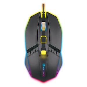 ماوس Jertech Rumble JR800 4800 DPI USB RGB أسود