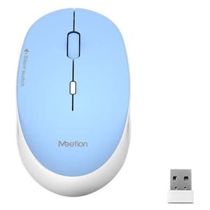 Meetion R570 Wireless Office Mouse 1600 DPI Blue