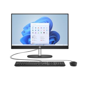 كومبيوتر HP AIO i7-1355U 8GB/512GB SSD Intel Iris Xe FHD Touch أسود