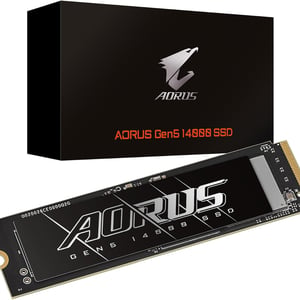 GIGABYTE AORUS Gen5 14000 SSD 1TB PCIe 5.0 NVMe M.2 Internal SSD