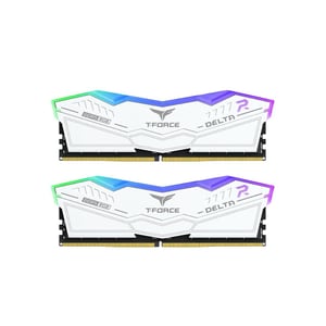 Team Group T-Force Delta RGB DDR5 16GB (2x8GB) 6000MHz White