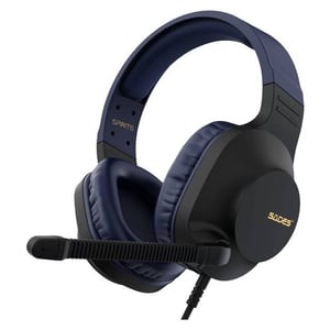 سماعات Sades SA-721 قيمنق مع مايك 3.5mm ذهبي