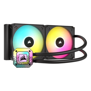 مبرد Corsair H115i Elite Capellix 280mm AIO سائل RGB أسود