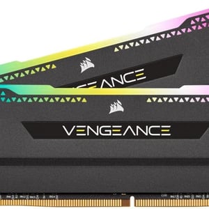 Corsair Vengeance RGB Pro SL 16GB (2x8GB) DDR4 3200MHz C16 Memory Kit - Black