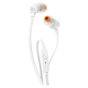 سماعات JBL Tune 110 سلكية داخل الأذن 3.5mm أسود مع ميكروفون