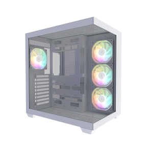 كيس Galax HOF AllSynq ATX أبيض مع إضاءة ARGB