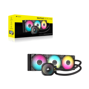 مبرد Corsair Nautilus AIO Liquid 360mm ARGB أسود