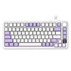 كيبورد Attack Shark X85 Pro 75% ميكانيكي لاسلكي RGB أزرق