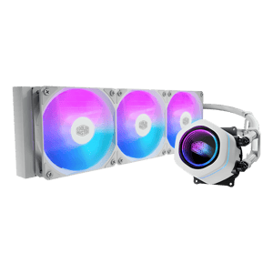 Cooler Master MasterLiquid Core Nex 360mm AIO Liquid Cooler ARGB White