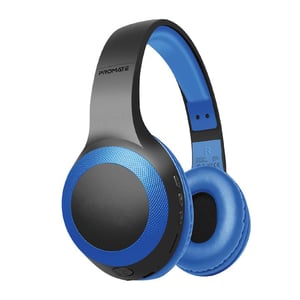 Promate LaBoca Over-Ear Wireless Headset Bluetooth 5.0 40mm 5H Black