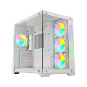 كيس Games Master MZ800 Mid-Tower أبيض