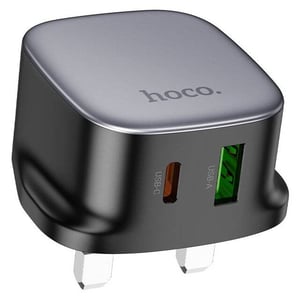 شاحن Hoco CS32B 20W Dual Port أسود