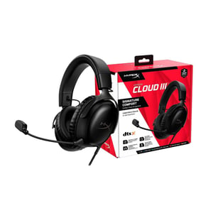 HyperX Cloud III Wired Gaming Headset Black