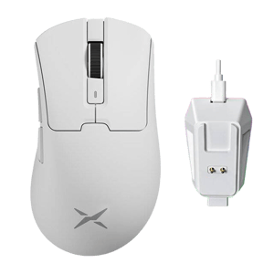 Delux M900 Wireless Ergonomic 30000 DPI Mouse White