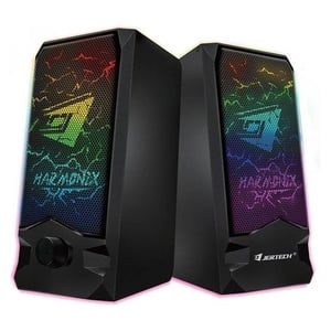 سبيكر Jertech SBT-11 2.0 قناة 10W سلكي RGB أسود