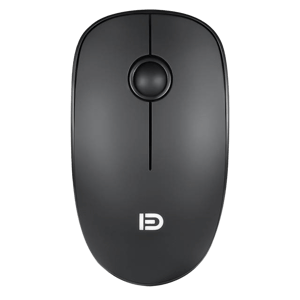 FUDE i330 Wireless Mouse - Black - 1600 DPI